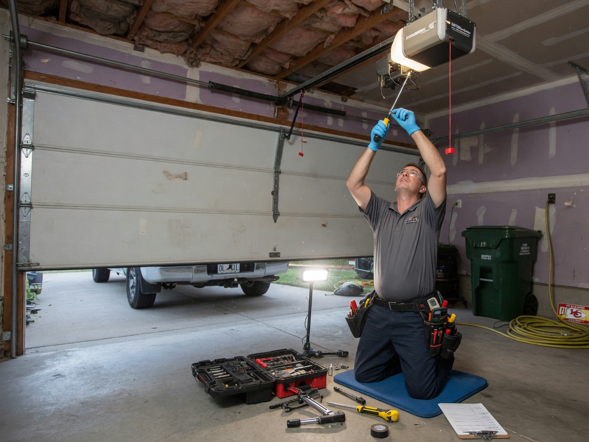 Garage Door Opener Repair in Olathe, KS