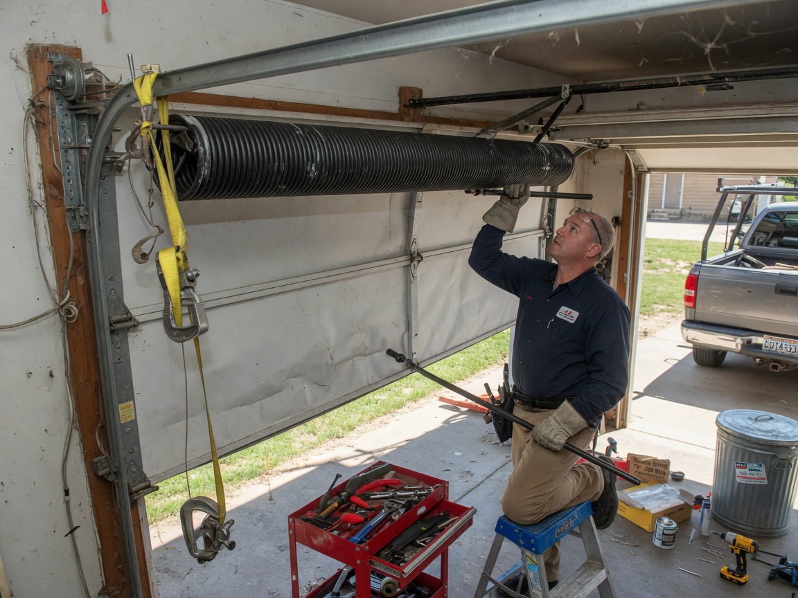 Garage Door Spring Repair in Olathe, KS